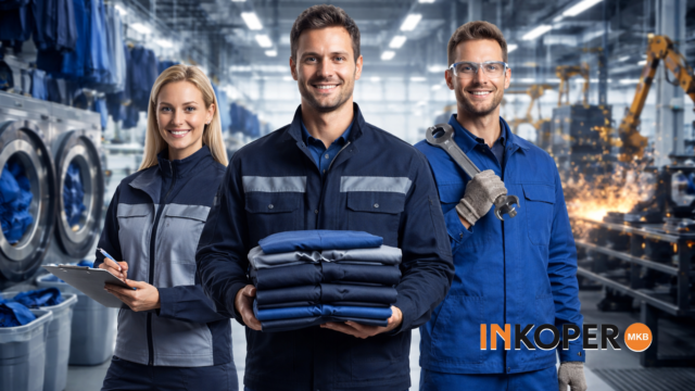 Professionele medewerkers in bedrijfskleding binnen een automotive- en maakindustrieomgeving met focus op veiligheid, onderhoud en representativiteit